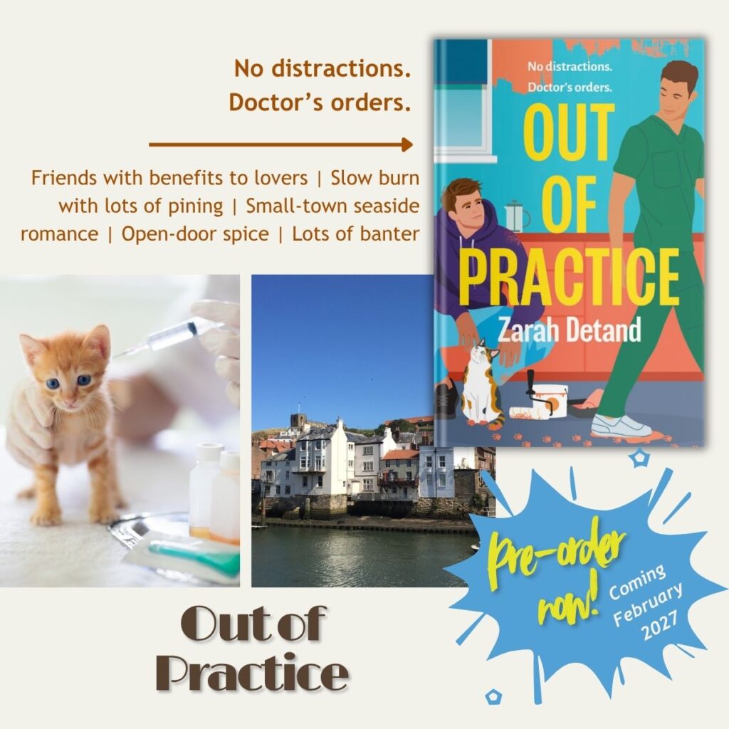 Out of Practice by Zarah Detand — pre-order now, coming February 2027